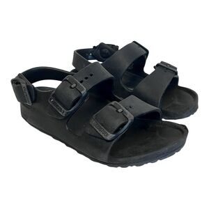 Birkenstock | Black Kid’s Milano Essentials Sandals EU27 US 9-9.5 kids